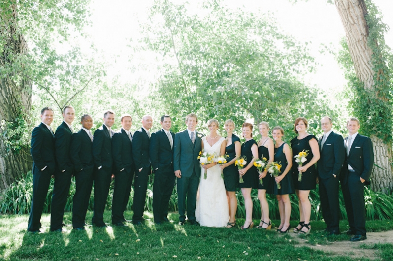 Tapestry House wedding; Bridal party 