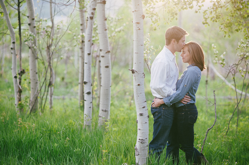 Engagement photography in Steamboat Springs Colorado